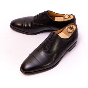 【6989MD】ジョンロブ CITY2(シティ2)ストレートチップ ブラック サイズ8.5EE JOHN LOBB ビジネスシューズ