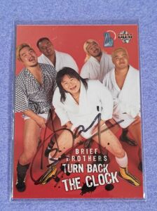 2003 BBM 週刊プロレス20周年記念 97枚限定直筆サイン ブリーフ・ブラザーズ