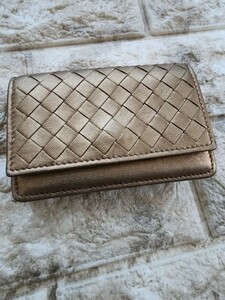 美品　BOTTEGA VENETA カードケース　イントレチャート　名刺入れ