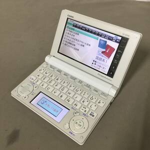 ◆CASIO カシオ 電子辞書 EX-word DATAPLUS6 XD-B4700 ホワイト　【23/1211/01