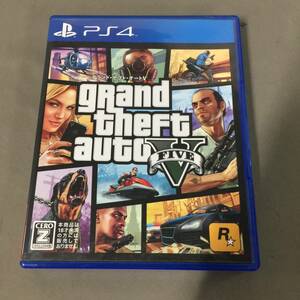 ◆ROCKSTAR GAMES グランド・セフト・オートV grand theft auto V プレステ4 PS4 PlayStation ②　【23/1124/01