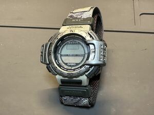 [CASIO] PROTREK WWF限定 PRT-40 カシオ プロトレック電池切れ（ジャンク）