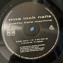 Nine Inch Nails Pretty Hate Machine レコード ナイン・インチ・ネイルズ LP vinyl アナログ トレント・レズナー Trent Reznor_画像4