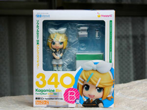 ●ねんどろいど No.340　鏡音リンFamilyMart 2013 Ver.　HappyくじB賞　(未開封品)