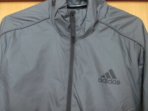  prompt decision *adidas Adidas nylon jumper jacket sportswear * dark gray / size S