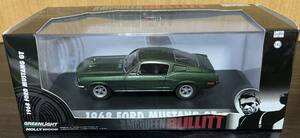 GREENLIGHT 1/43 1968 FORD MUSTANG GT　"BULLITT"　グリーンライト　フォード マスタング GT　ブリット