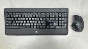 【送料無料】Logicool Wireless Illuminated Keyboard K800 と Performance Mouse MX M-R0007のセット