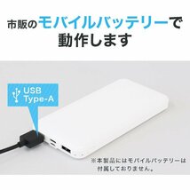 【数量限定セール】空調服 Lサイズ ファン付 作業ウェア ベスト 3段階風量 洗える 軽量 扇風機付 作業服 夏 空調 ブルー 新品 未使用_画像6