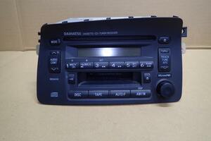 ムーヴ L150S オーディオ マツシタ CQ-JD8200-AAK 86180-B2010　　AM　FM　CD　カセット