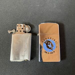 星座zippo 1970年製スリム　送料込み