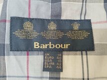 [12B-512-091-1] Barbour バブアー ライトジャケット UK/14 ホワイト_画像9