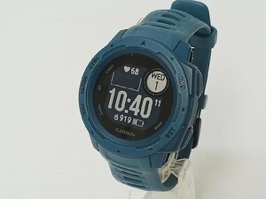 [15B-512-011] GARMIN ガーミン Instinct Lakesaide Blue 010-02064-52 GPS アウトドアウォッチ