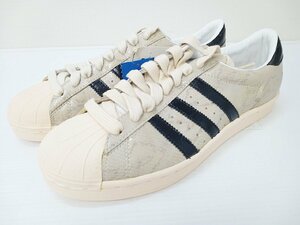 [16B-512-031-1] adidas アディダス SUPERSTAR VINTAGE 463596 ローカットスニーカー 465167 サイズ29cm タグ付き