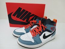 [16A-512-020-1] ◎ NIKEAIR JORDAN 1 MID SE FRLS APLA ファセッタズム ホワイト/ブラック/セレスチアルティール CU2802-100 26.5cm_画像1