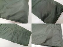 [12B-512-098-2] ALPHA INDUSTRIES アルファインダストリーズ N-3B フライトジャケット アウター 1615-573-8335 サイズM カーキ_画像8