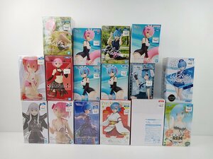 [BD-1-2] Re:ゼロから始める異世界生活 リゼロ プライズ まとめ売り 開封未開封混在 ジャンク [レム][ラム][エキドナ]