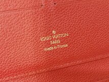 [15B-512-022] LOUIS VUITTON ルイヴィトン モノグラム アンプラント ポルトフォイユ・スクレット・ロン 長財布 M60297 オリアン_画像8