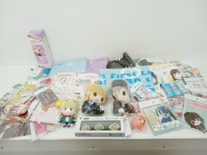 [BF-4-4] ラブライブ バンドリ ガルパン アニメ Tシャツ ビッグタオル ポスター 他 グッズ まとめ売り 開封・未開封混在 ジャンク