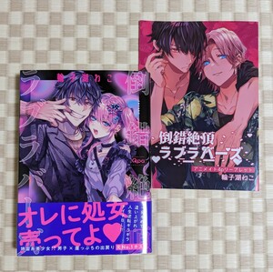 【倒錯絶頂ラブラバーズ】輪子湖わこ☆アニメイト特典リーフレット付き☆2023年12月初版☆厚みがあるのでゆうパケットは３冊まで