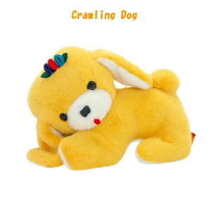 【即納】レトロぬいぐるみこれくしょん Crawling Dog 吉徳 第2弾 ねこ ねずみ いぬ レトロ 昭和 ぬいぐるみ ノスタルジー