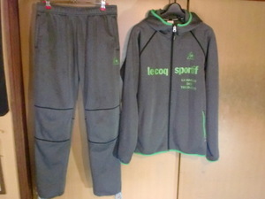 ♪♪美品 le coq sportif ルコック セットアップジャージ上下セット ダンボールニット size O♪♪