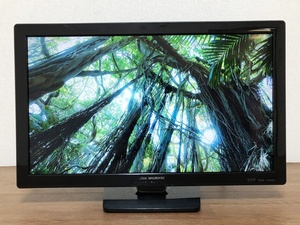 DXアンテナ24V型液晶テレビLVW24EU2ハイビジョン　外付けHDD録画対応　地上/BS/110度CSデジタル　FUNAIリモコン無し　清掃/動作確認済み