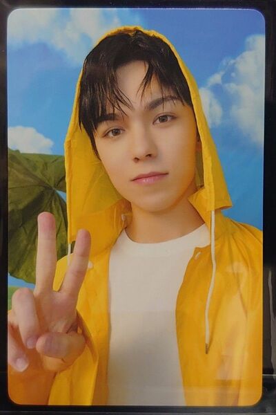 セブチ バーノンさん ピースサインランダムトレカ SEVENTEEN SEVENTEENTH HEAVENカラット盤