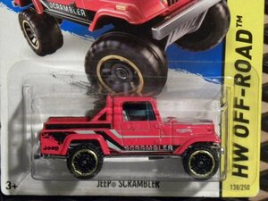 即決☆☆JEEP SCRAMBER HW OFF-ROAD ホットウィール Hot Wheels