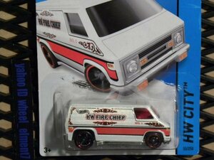 即決☆☆SUPER VAN HW CITY FIRE CHIEF ホットウィール Hot Wheels