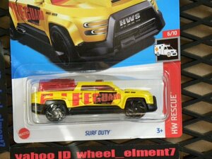 即決☆☆SURF DUTY HW RESCUE ホットウィール Hot Wheels