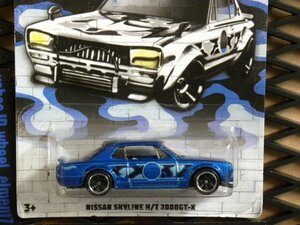 即決☆☆NISSAN SKYLINE H/T 2000GT-X HOT WHEELS ホットウィール☆ブリスター割れ