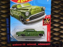 即決☆☆CUSTOM '53 CHEVY HW FLAMES HOT WHEELS ホットウィール☆_画像1