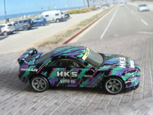 即決☆☆ルース NISSAN SKYLINE GT-R R33 HKS ADVAN スカイライン　(BNCR33) 　プレミアムモデル HOT WHEELS　