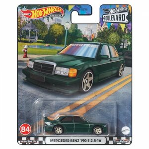 即決☆☆ メルセデス・ベンツ 190E 2.5-16 MERCEDES-BENZ　ブールバード HWW12 　プレミアムモデル HOT WHEELS ホットウィール☆　