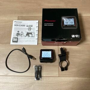 【送料無料】美品　SGX-CA500 pioneer パイオニア　サイコン サイクルコンピューター 