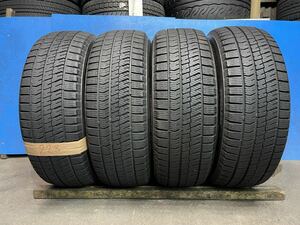 225/60R17 ブリヂストン BLIZZAK VRX2 4本セットをバリ山 2020-2021年製　スタッドレスタイヤ 