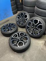 スズキ スイフトスポーツ 純正 ホイールタイヤ DUNLOP WINTERMAXX WM02 195/45R17 スタッドレス 2018年製　バリ山_画像1