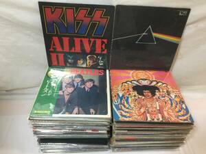 ○P074○LP レコード ROCK ロック 128枚まとめ US/UK/見本盤含 KISS/Pink Floyd/BEATLES/JIMI HENDRIX/Grateful Dead/David Bowie