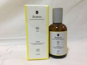 ○P106○現状品 やや漏れ有 アロマオイル リキッド ディフューザー専用 PETAL用 Atmos cado 100ml AWAKE レモン ローズマリー ローレル