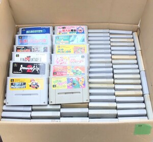 200本 スーパーファミコンソフト 任天堂 動作未確認品 大量セット