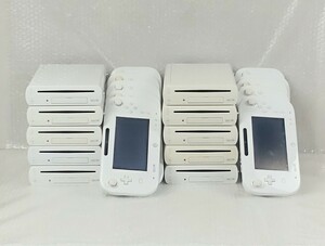 Nintendo WiiU game pad white electrification verification goods 10 set 