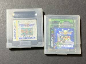 GB・GBC　ドラゴンクエストⅠ・Ⅱ　ドラゴンクエストⅢ　セット　ドラクエ１・２　ドラクエ３　ENIX　エニックス