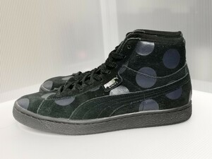 PUMA　STATES　プーマ　ステイツ　２６cm　ポルカドット　黒ネイビー　水玉　ギャルソン　草間彌生