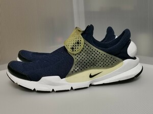 NIKE SOCKDART　ナイキ　ソックダート　29cm　ネイビー　クリア　フラグメントデザイン風　