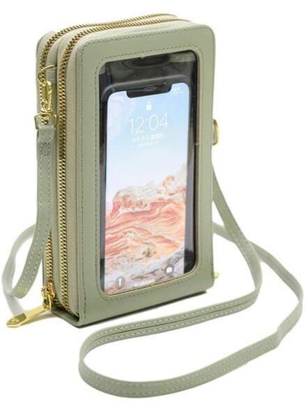 新品!SEBOWEL 入れたまま操作 スマホ ポーチ レディース 斜めがけ