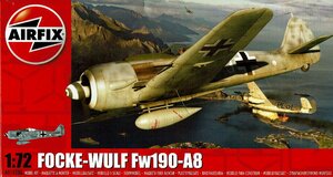 フォッケウルフ Fw190-A8 1/72 エアフィックス