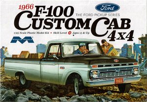 1966 F-100 カスタムキャブ 4X4 1/25 メビウスモデル