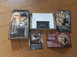 ウィザードリィサマナー　箱説カード付き　ゲームボーイアドバンスソフト GBA　WIZARDRY SUMMONER