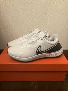 NIKE Nike Golf Infinity Pro 2 широкий 25cm белый черный туфли для гольфа 