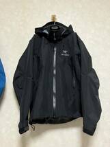 arc'teryx beta ar jacket ブラックアークテリクス マウンテンパーカー　ナイロンジャケット　シェル_画像1